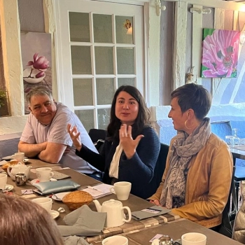 Petit déjeuner convivial Réseau entrepreneurs Pause Café Lisieux à la Mare au Lièvre - Annebault