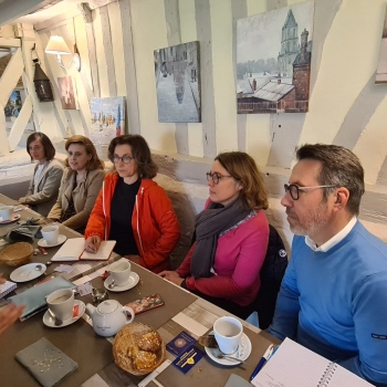 Petit déjeuner convivial Réseau entrepreneurs Pause Café Lisieux à la Mare au Lièvre - Annebault