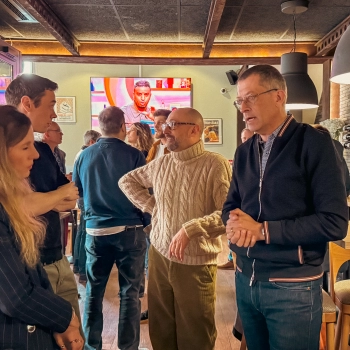Échanges chez Le Bistrot Rives de l'Orne